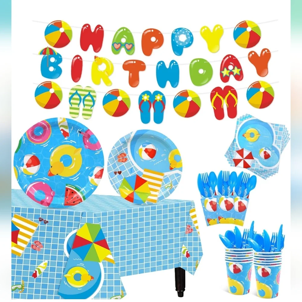 Pool Birthday Party Kit - Picture 5 of 5